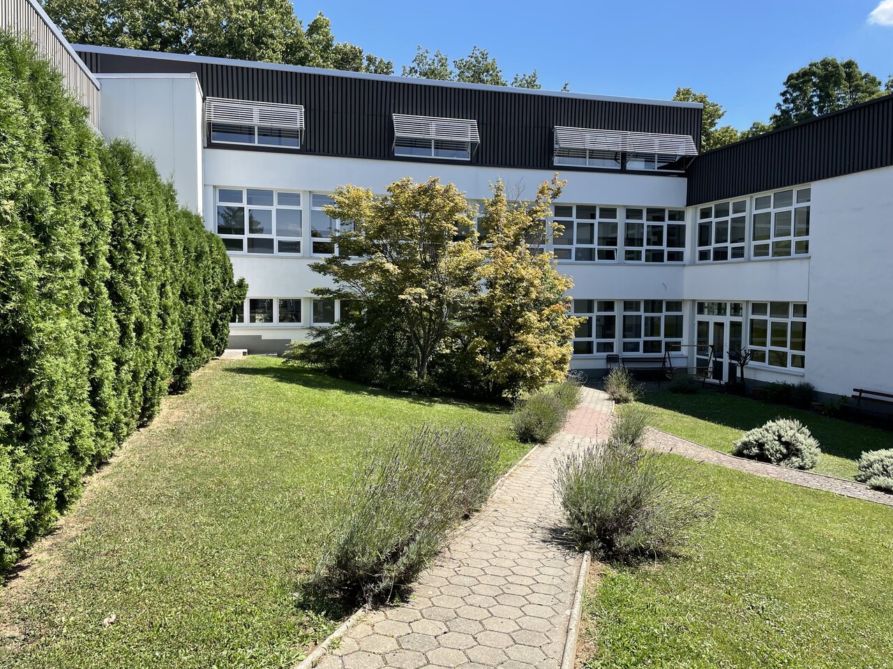 Modern cultural centre building