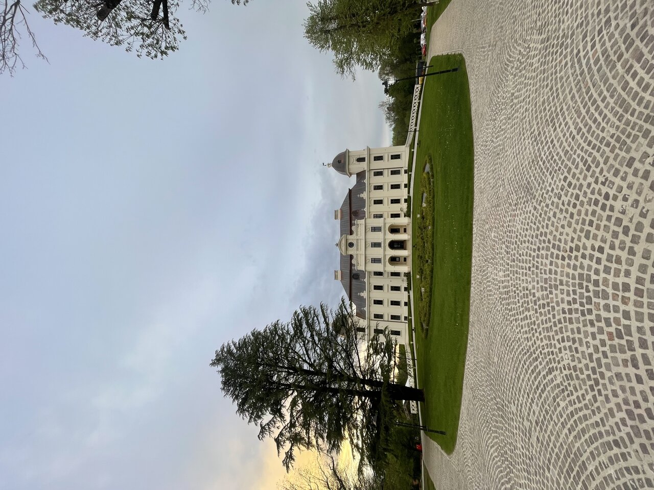 Pejačević Manor from the side